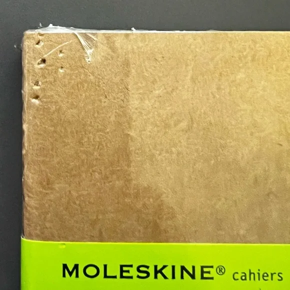 Moleskine Cahier Journal, Soft Cover, Pocket (3.5" x 5.5") Plain Page Set of 3 - Picture 4 of 5